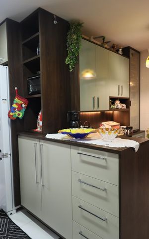 Apartamento para alugar com 125m², 3 quartos e 3 vagasCozinha e Área de Serviço