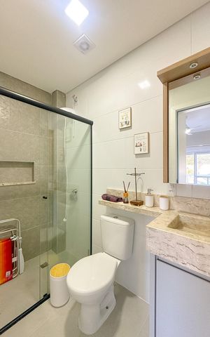 Apartamento para alugar com 62m², 2 quartos e 1 vagaBanheiro da Suíte