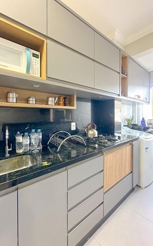 Apartamento para alugar com 62m², 2 quartos e 1 vagaCozinha