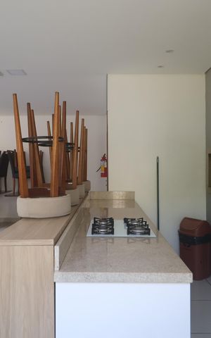 Apartamento para alugar com 48m², 2 quartos e 1 vagaÁrea comum - Salão de festas