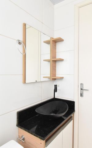 Apartamento para alugar com 41m², 2 quartos e 1 vagaBanheiro