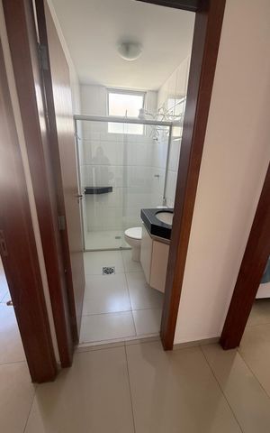 Apartamento à venda com 70m², 2 quartos e 2 vagas Apartamento à venda com 70m², 2 quartos e 2 vagasBanheiro social