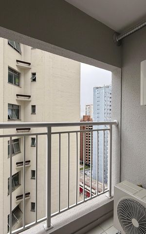 Studio para alugar com 30m², 1 quarto e sem vaga Studio para alugar com 30m², 1 quarto e sem vagaSacada Suíte