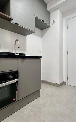 Studio para alugar com 30m², 1 quarto e sem vaga Studio para alugar com 30m², 1 quarto e sem vagaCozinha