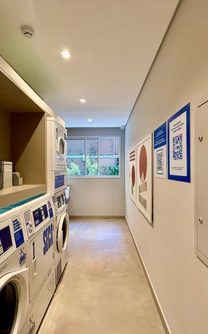 Studio para alugar com 30m², 1 quarto e sem vaga Studio para alugar com 30m², 1 quarto e sem vagaLavanderia