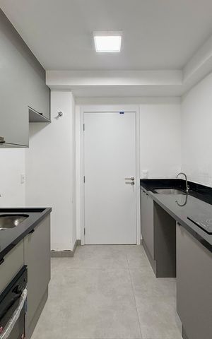 Studio para alugar com 30m², 1 quarto e sem vaga Studio para alugar com 30m², 1 quarto e sem vagaCozinha