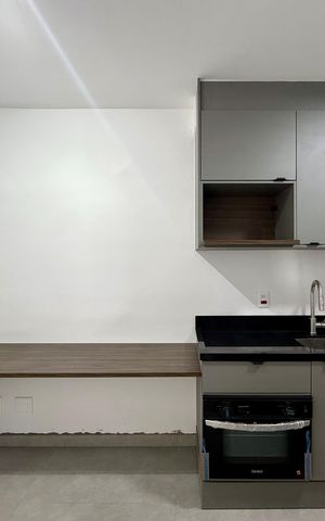 Studio para alugar com 30m², 1 quarto e sem vaga Studio para alugar com 30m², 1 quarto e sem vagaSala