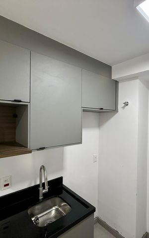 Studio para alugar com 30m², 1 quarto e sem vaga Studio para alugar com 30m², 1 quarto e sem vagaCozinha