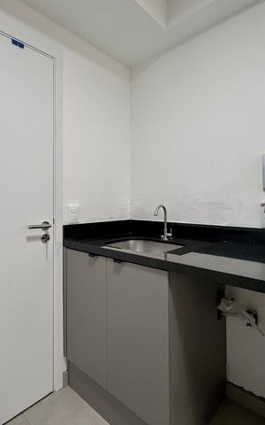 Studio para alugar com 30m², 1 quarto e sem vaga Studio para alugar com 30m², 1 quarto e sem vagaÁrea de Serviço