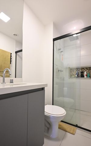Apartamento à venda com 133m², 3 quartos e 3 vagasBanheiro Suíte 2