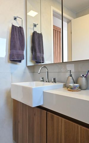 Apartamento à venda com 133m², 3 quartos e 3 vagasBanheiro da Suíte  3