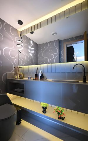 Apartamento à venda com 133m², 3 quartos e 3 vagasLavabo