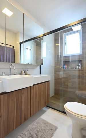 Apartamento à venda com 133m², 3 quartos e 3 vagasBanheiro da Suíte  3