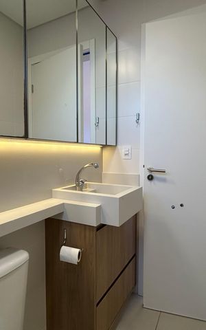 Apartamento para alugar com 83m², 3 quartos e 1 vaga Apartamento para alugar com 83m², 3 quartos e 1 vagaBanheiro suíte
