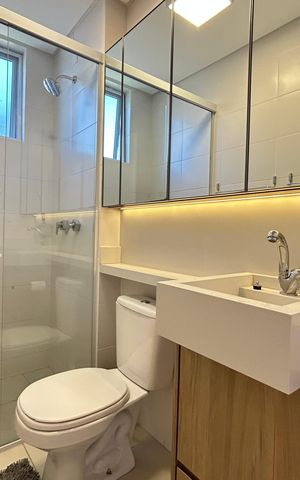 Apartamento para alugar com 83m², 3 quartos e 1 vaga Apartamento para alugar com 83m², 3 quartos e 1 vagaBanheiro suíte