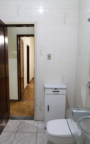 Apartamento para alugar com 90m², 3 quartos e sem vagaBanheiro Social