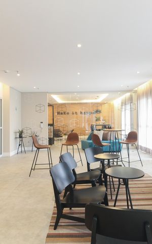 Studio à venda com 32m², 1 quarto e sem vaga Studio à venda com 32m², 1 quarto e sem vagaCondomínio