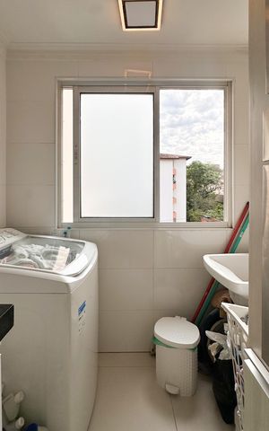 Apartamento à venda com 63m², 3 quartos e 1 vaga Apartamento à venda com 63m², 3 quartos e 1 vagaÁrea de Serviço