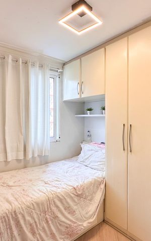 Apartamento à venda com 63m², 3 quartos e 1 vaga Apartamento à venda com 63m², 3 quartos e 1 vagaQuarto 3