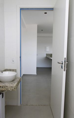 Apartamento para alugar com 24m², 1 quarto e sem vagaBanheiro