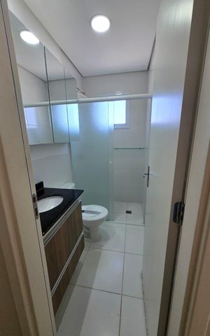 Apartamento para alugar com 81m², 2 quartos e 1 vaga Apartamento para alugar com 81m², 2 quartos e 1 vagaBanheiro 2