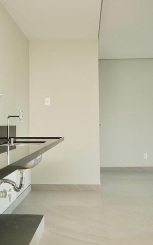 Apartamento à venda com 54m², 1 quarto e 1 vagaCozinha e Área de Serviço
