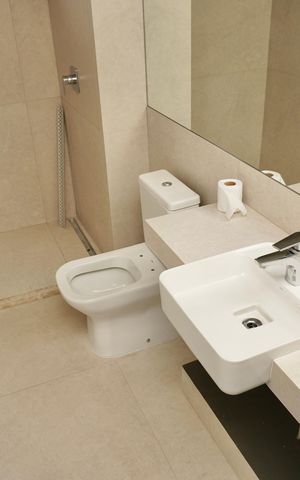 Apartamento à venda com 54m², 1 quarto e 1 vagaSuíte - Banheiro 