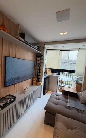 Apartamento à venda com 56m², 2 quartos e 1 vaga Apartamento à venda com 56m², 2 quartos e 1 vagaSala