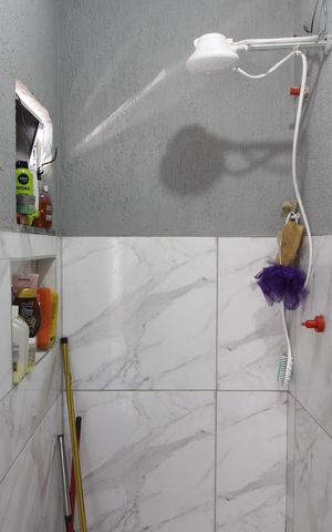 Casa para alugar com 90m², 2 quartos e sem vagaBanheiro da Suíte
