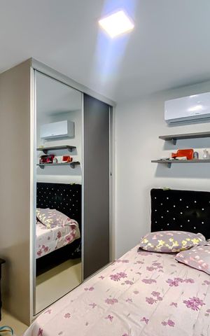 Apartamento à venda com 38m², 1 quarto e 1 vagaQuarto