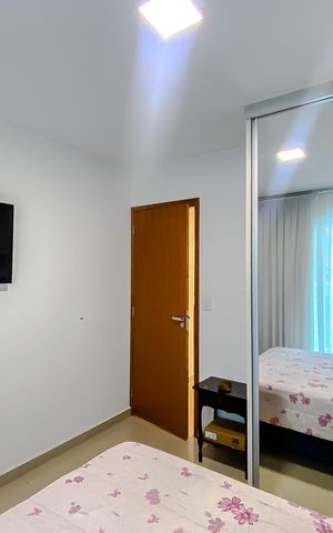 Apartamento à venda com 38m², 1 quarto e 1 vagaQuarto