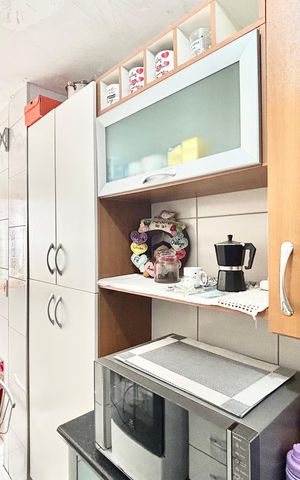 Apartamento à venda com 57m², 2 quartos e 1 vagaCozinha