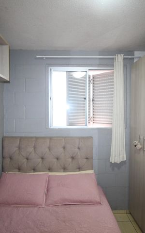 Apartamento à venda com 42m², 2 quartos e 2 vagasQuarto 1