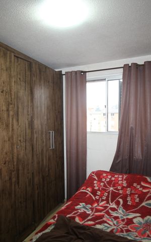 Apartamento à venda com 42m², 2 quartos e 2 vagasQuarto 2