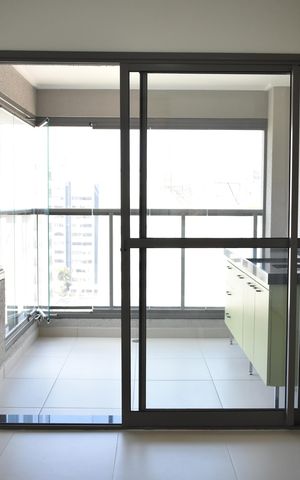 Apartamento para alugar com 50m², 1 quarto e 1 vagaSacada
