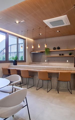 Apartamento para alugar com 40m², 2 quartos e sem vaga Apartamento para alugar com 40m², 2 quartos e sem vagaÁrea Comum - Lounge Bar