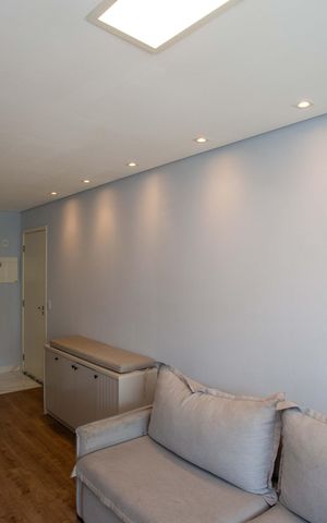Apartamento para alugar com 55m², 2 quartos e 1 vagaSala