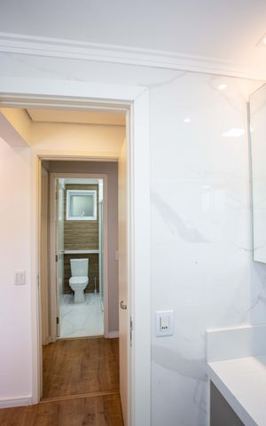 Apartamento para alugar com 55m², 2 quartos e 1 vagaBanheiro da Suíte