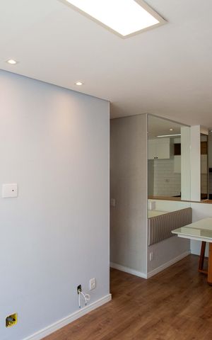 Apartamento para alugar com 55m², 2 quartos e 1 vagaSala