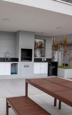 Apartamento para alugar com 55m², 2 quartos e 1 vagaChurrasqueira