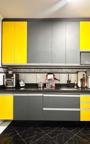 Casa de condomínio para alugar com 100m², 3 quartos e 2 vagasCozinha