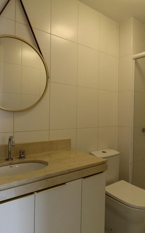 Apartamento para alugar com 90m², 2 quartos e 2 vagasQuarto 2 - Suíte