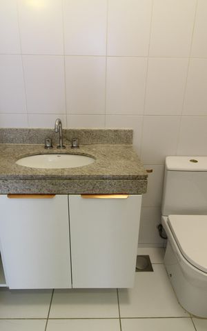 Apartamento para alugar com 90m², 2 quartos e 2 vagasBanheiro Social