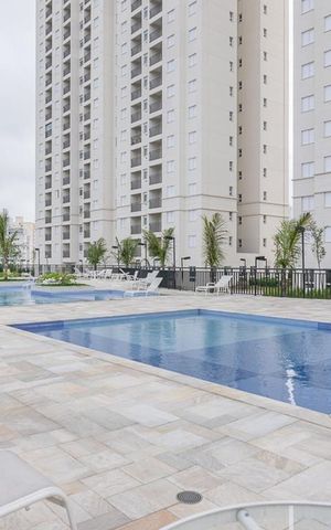 Apartamento para alugar com 42m², 1 quarto e 1 vaga Apartamento para alugar com 42m², 1 quarto e 1 vagaÁrea comum - Piscina