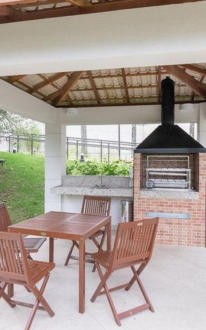 Apartamento para alugar com 42m², 1 quarto e 1 vaga Apartamento para alugar com 42m², 1 quarto e 1 vagaÁrea comum - Churrasqueira