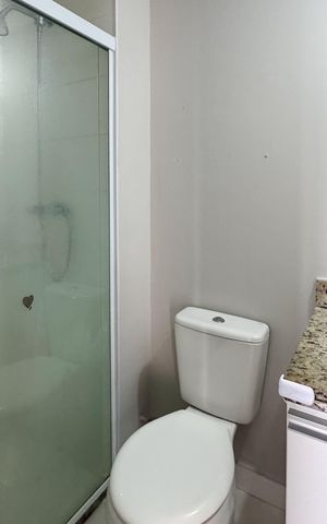 Apartamento para alugar com 42m², 1 quarto e 1 vaga Apartamento para alugar com 42m², 1 quarto e 1 vagaBanheiro Social