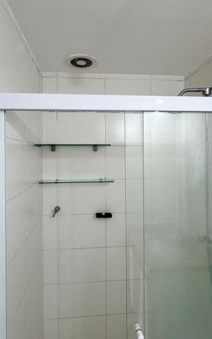 Apartamento para alugar com 42m², 1 quarto e 1 vaga Apartamento para alugar com 42m², 1 quarto e 1 vagaBanheiro Social