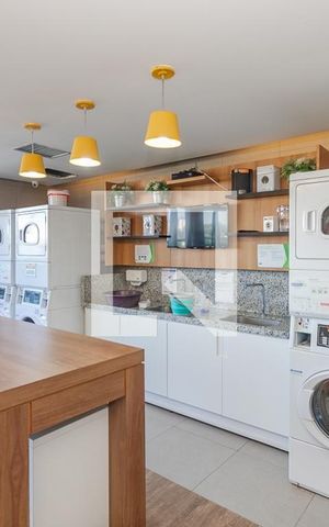 Studio para alugar com 34m², 1 quarto e 1 vagaLavanderia
