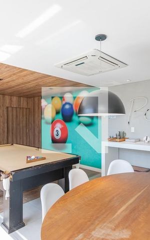 Studio para alugar com 34m², 1 quarto e 1 vagaSala de Jogos
