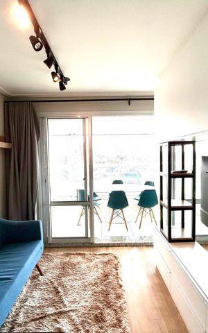 Studio para alugar com 34m², 1 quarto e 1 vagaSala e cozinha conjugados 